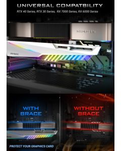 Antec HGPU Bracket Dagger White ARGB