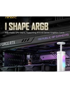 Antec I Shape ARGB White GPU Bracket, L100
