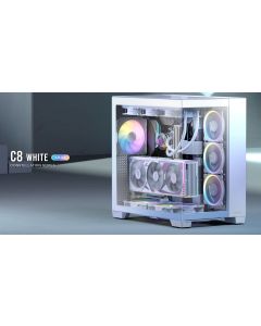 Antec C8 ARGB White E-ATX Case