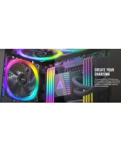 Antec Fusion 3x 120mm ARGB PWM HB Fan + ARGB Controller