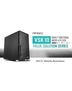 Antec VSK10 mATX Case - Thermally Advanced Builder's Case
