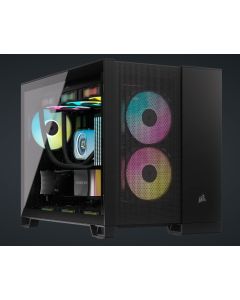 CORSAIR 2500D Airflow Tempered Glass Black
