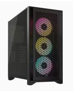 Corsair iCUE 4000D RGB Airflow Mesh Front Panel Mid-Tower