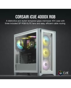 Corsair Carbide Series 4000X RGB E-ATX Case White