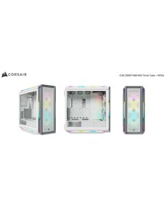 Corsair iCUE 5000T RGB ATX Mid-Tower Case White