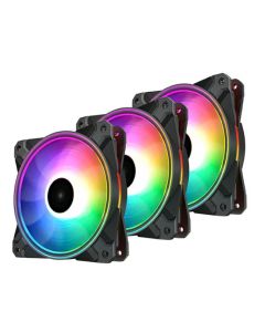 DeepCool CF120 PLUS 3-Pack RGB LED Lighting