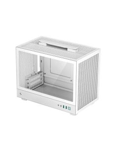 DeepCool CH160-WH Mini-ITX Case with Mesh and Glass Panels