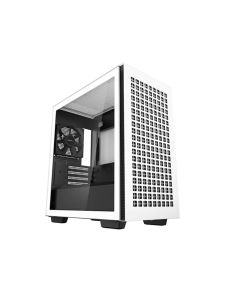DeepCool CH370 WH M-ATX Tempered Glass Case
