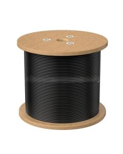 8Ware 350m CAT6A UTP LAN Network Cable on Reel Black