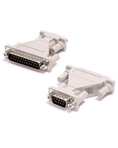 8Ware D-SUB DB 25-pin to DB 9-pin Adapter