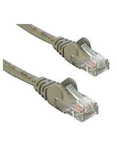 8ware CAT5e Cable 25cm Grey Color RJ45 Ethernet Patch Cord