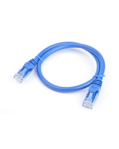 8Ware CAT6A Cable 0.5m Blue RJ45 Ethernet Patch Cord