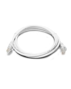 8Ware CAT6A Cable 0.5m White RJ45 Ethernet Patch Cord