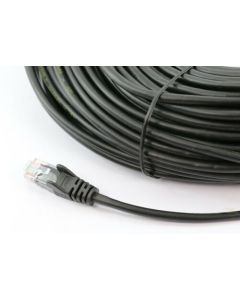 8Ware CAT6A Cable 15m - Black RJ45 Ethernet Patch Cord