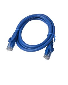 8Ware CAT6A Cable 1m - Blue RJ45 Ethernet Patch Cord