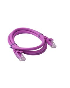 8Ware CAT6A Cable 1m - Purple RJ45 Ethernet Patch Cord