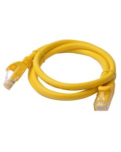 8Ware CAT6A Cable 1m - Yellow RJ45 Ethernet Patch Cord