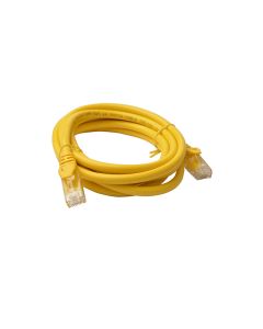8Ware CAT6A Cable 2m - Yellow RJ45 Ethernet Patch Cord