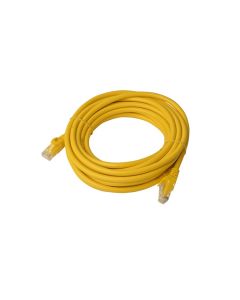8Ware CAT6A Cable 5m - Yellow RJ45 Ethernet Patch Cord