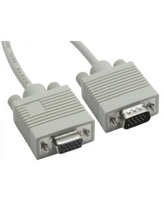 8Ware VGA Extension Cable HD15 Male to Female 2m