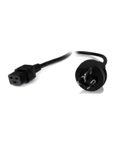 8Ware Power Cable 2m 3-Pin AU to IEC C19 MF