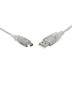 8Ware USB 2.0 Cable 1m A to Mini-USB B