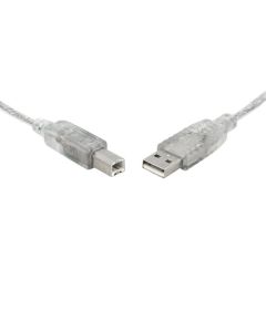 8Ware USB 2.0 Cable 2m Type A to B Male to Male Printer Cable