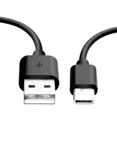8Ware USB 2.0 Cable 2m Type-C to A Black