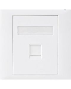 Astrotek CAT5e Wall Face Plate 1 Port Socket Kit