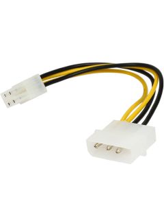 Astrotek Molex Cable 20cm - 4 pins to 8 pins ATX EPS 12V Adapter