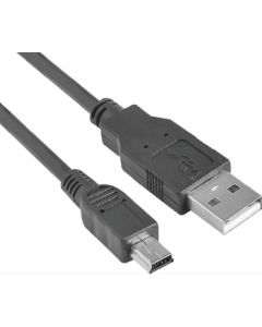 Astrotek USB 2.0 Cable 30cm - Type A to Mini B 5 pins Black