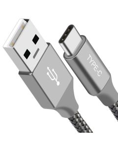 Astrotek 1m USB-C Type-C Charger Cable Silver