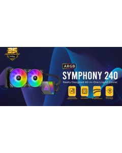 Antec SYMPHONY 240mm ARGB Liquid CPU Cooler
