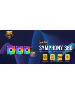 Antec SYMPHONY 360mm ARGB Liquid CPU Cooler