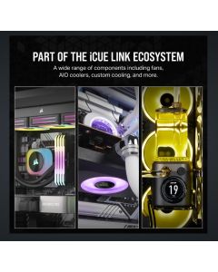 Corsair RX120 iCUE LINK 120mm PWM Fan Triple Starter Kit