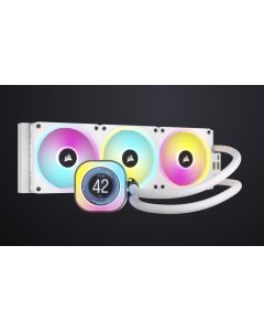 Corsair iCUE LINK H150i LCD AIO Liquid CPU Cooler 2024 WHITE