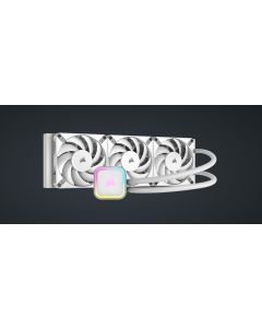 CORSAIR iCUE H150i ELITE RGB Liquid CPU Cooler - White