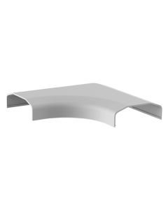 Brateck Plastic Cable Cover Joint L Shape White (LS)