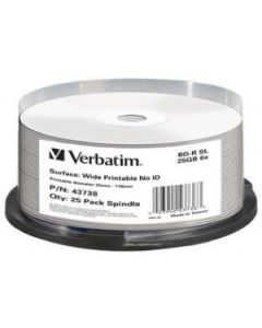 Verbatim Blu-Ray BD-R 25pk 25GB, 6x