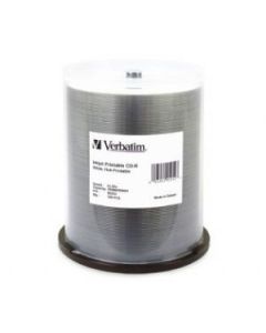 Verbatim CD-R 700MB 100Pk Wide InkJet