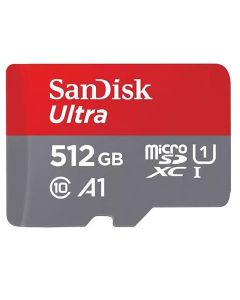 SanDisk 512GB Ultra MicroSDXC UHS-I Memory Card (SDSQUAC-512G-GN6)