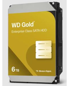 WD 6TB 3.5' WD Gold Enterprise Class SATA 6 Gb/s HDD