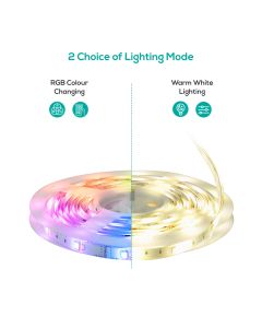 (LS) mbeat activiva 5m IP65 Smart RGB & Warm White LED Strip Lights