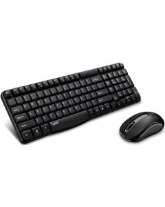 RAPOO X1800S Wireless Keyboard Mouse Combo Black