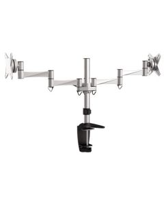 Brateck Dual Monitor Arm Silver (LS)