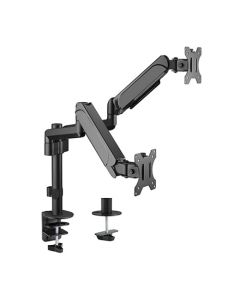 Brateck Dual Monitors Pole-Mounted Gas Spring Monitor Arm