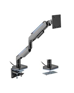 Brateck Single Heavy-Duty RGB Gaming Monitor Arm