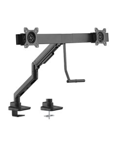 Brateck Dual Monitor Gas Spring Arm for 17'-32' Screens VESA Black