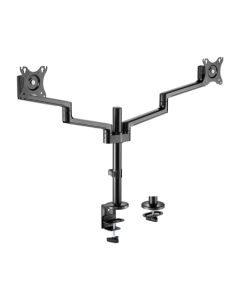 Brateck Premium Aluminum Articulating Monitor Mount (Black)