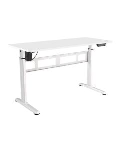 Brateck Single-Motor Sit-Stand Desk White